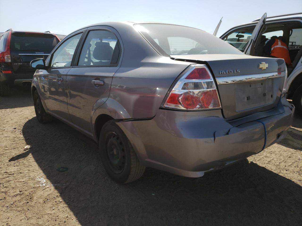 Photo 3 from auction – 2007 CHEVROLET AVEO BASE with VIN KL1TD56697B147742