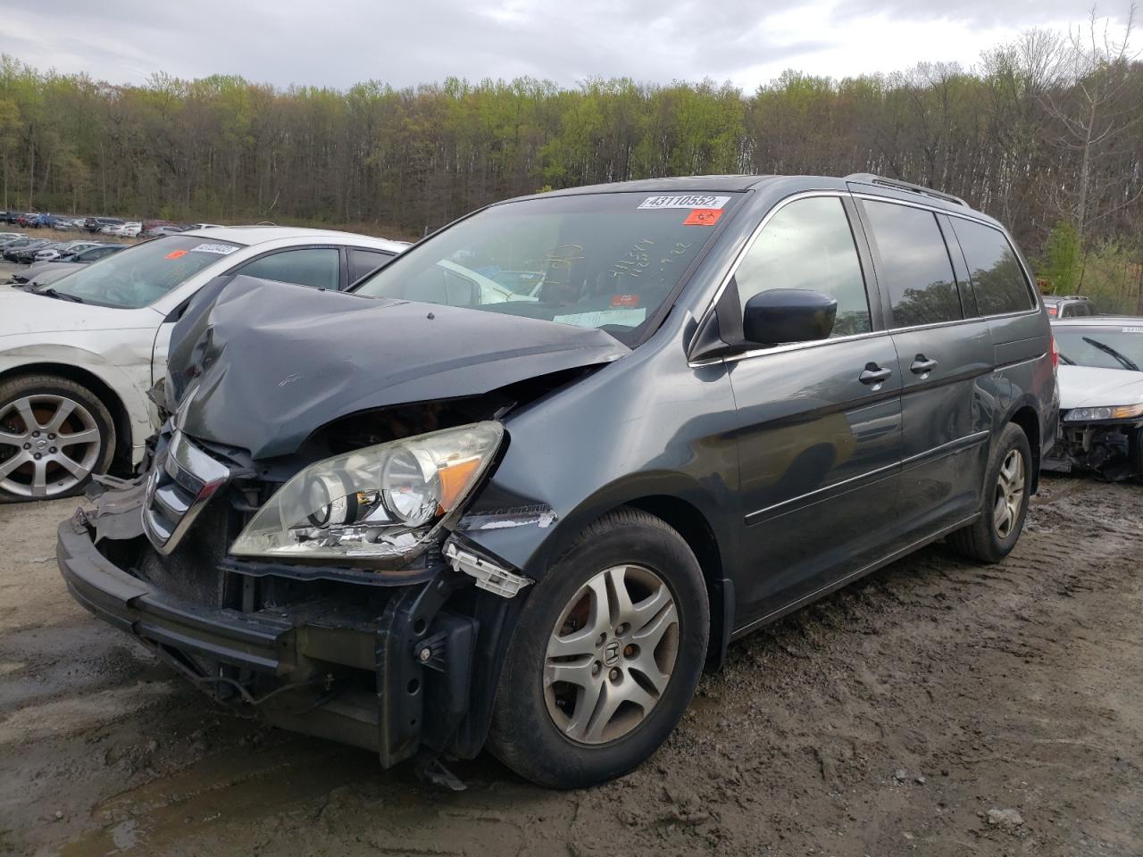 Photo 2 from auction – 2005 HONDA ODYSSEY EX with VIN 5FNRL38615B422263