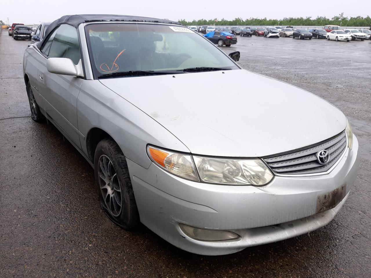 TOYOTA CAMRY SOLA 2002 with VIN 2T1FF28P72C600853 - Photo from auction