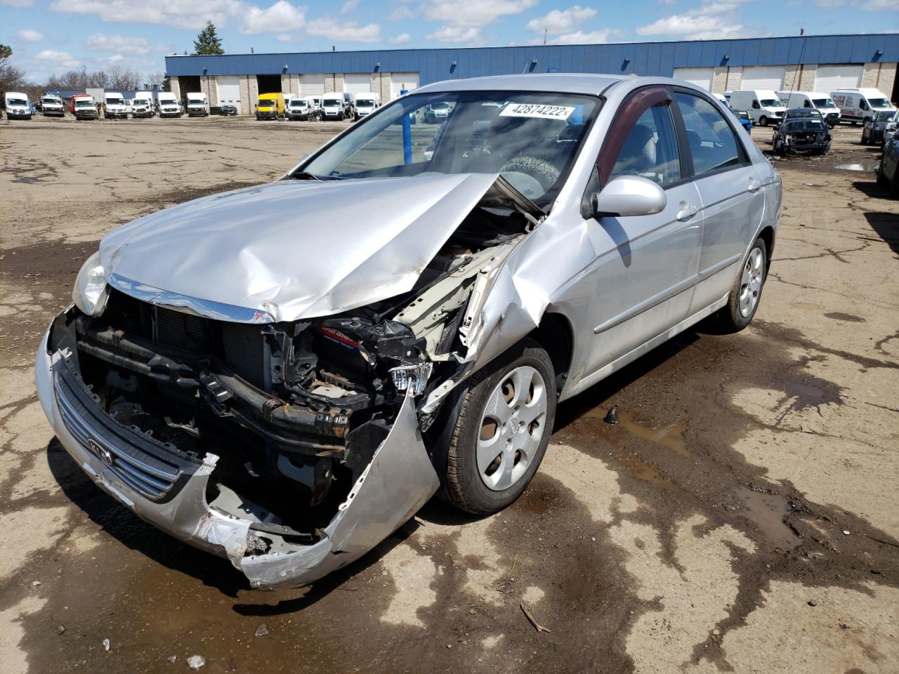 Photo 2 from auction – 2009 KIA SPECTRA EX with VIN KNAFE221395635093