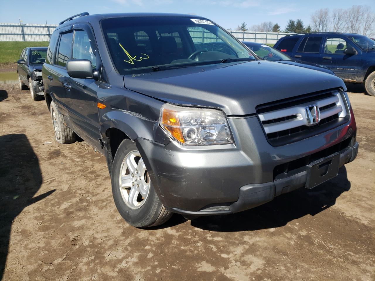 HONDA PILOT VP 2008 with VIN 5FNYF18288B021723 - Photo from auction