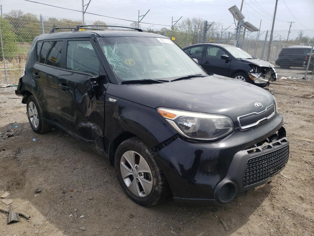 KIA SOUL 2014 with VIN KNDJN2A26E7003498 - Photo from auction