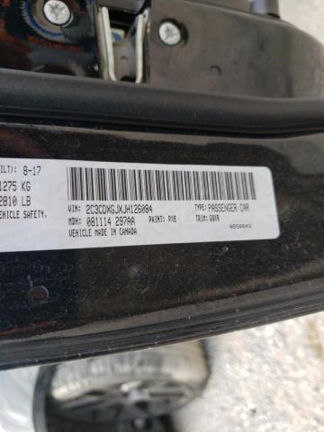 Photo 10 from auction – 2018 DODGE CHARGER R/ with VIN 2C3CDXGJXJH126084