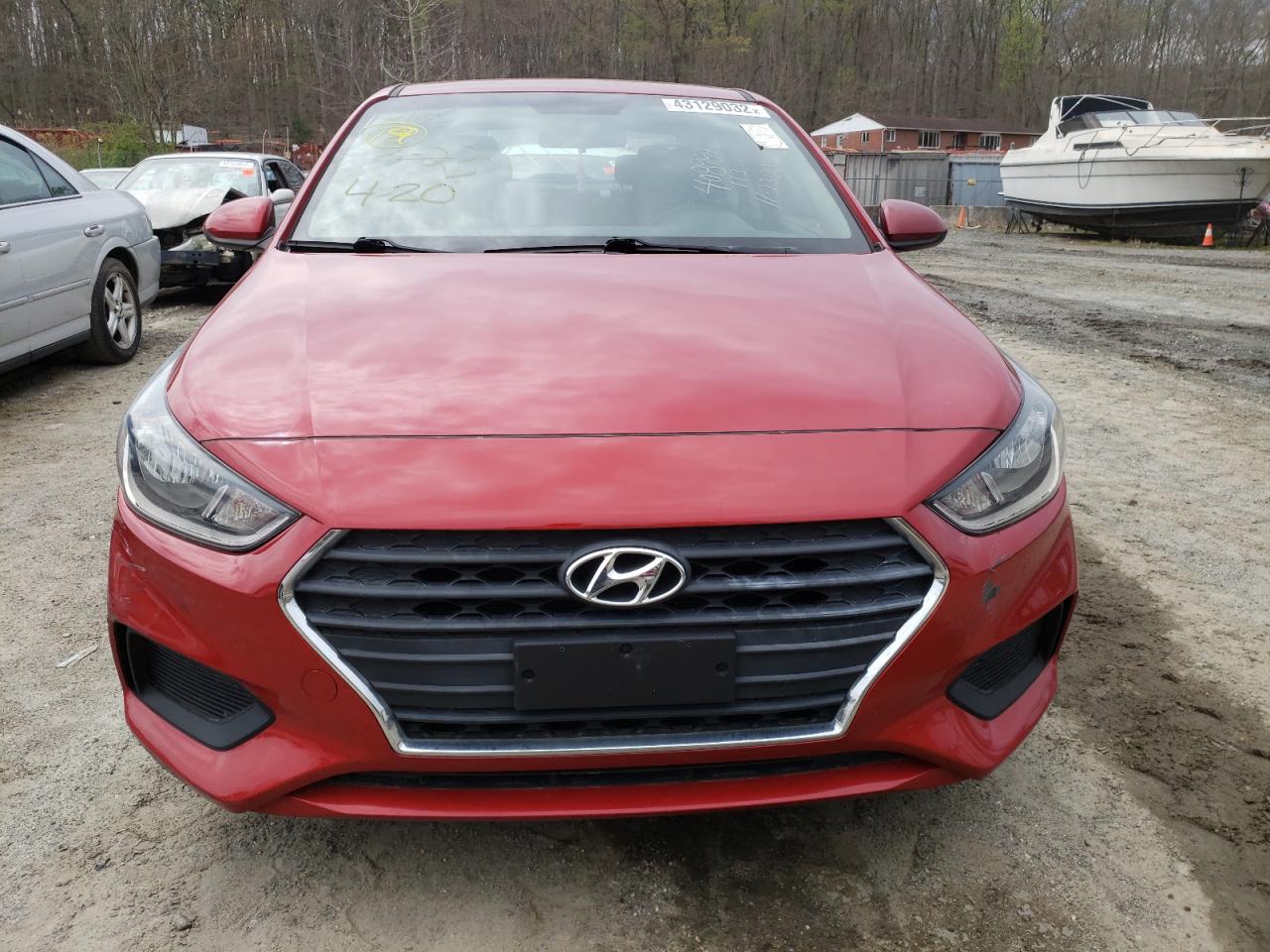 Photo 9 from auction – 2018 HYUNDAI ACCENT SE with VIN 3KPC24A3XJE026282