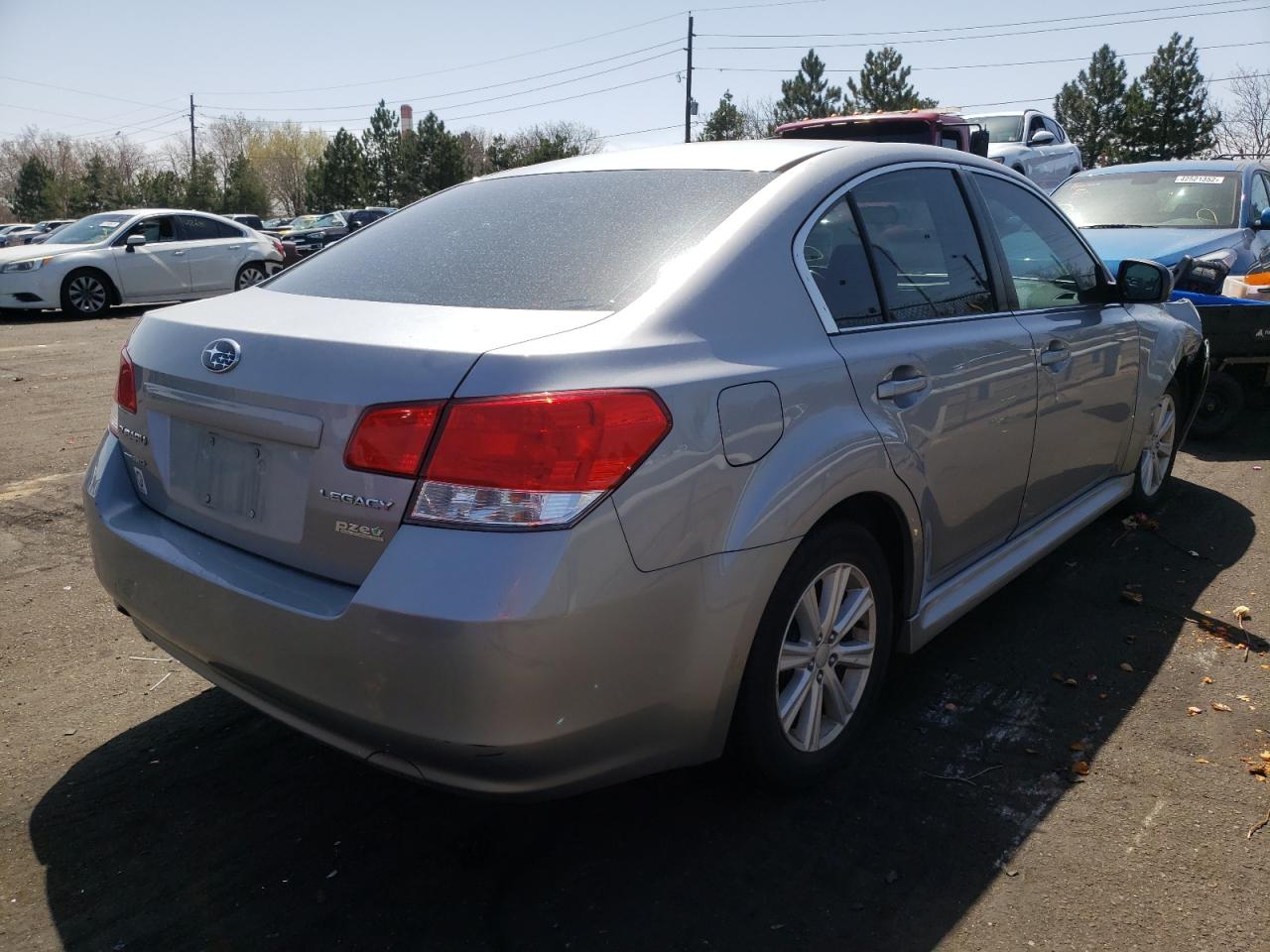 Photo 4 from auction – 2011 SUBARU LEGACY 2.5 with VIN 4S3BMBC65B3238369