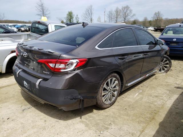 Photo 4 from auction – 2016 HYUNDAI SONATA SPO with VIN 5NPE34AF8GH317335
