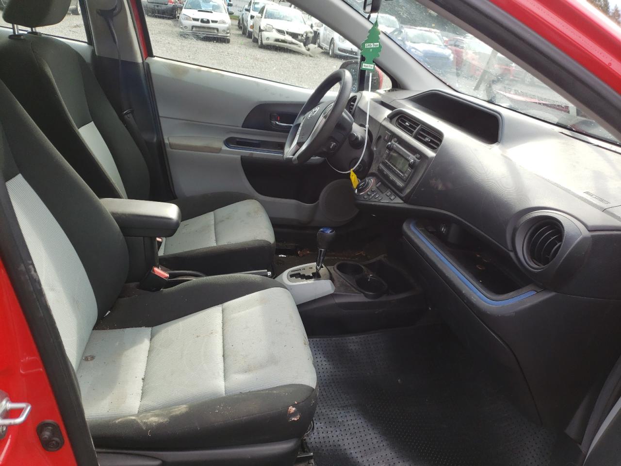 Photo 5 from auction – 2013 TOYOTA PRIUS C with VIN JTDKDTB37D1045880