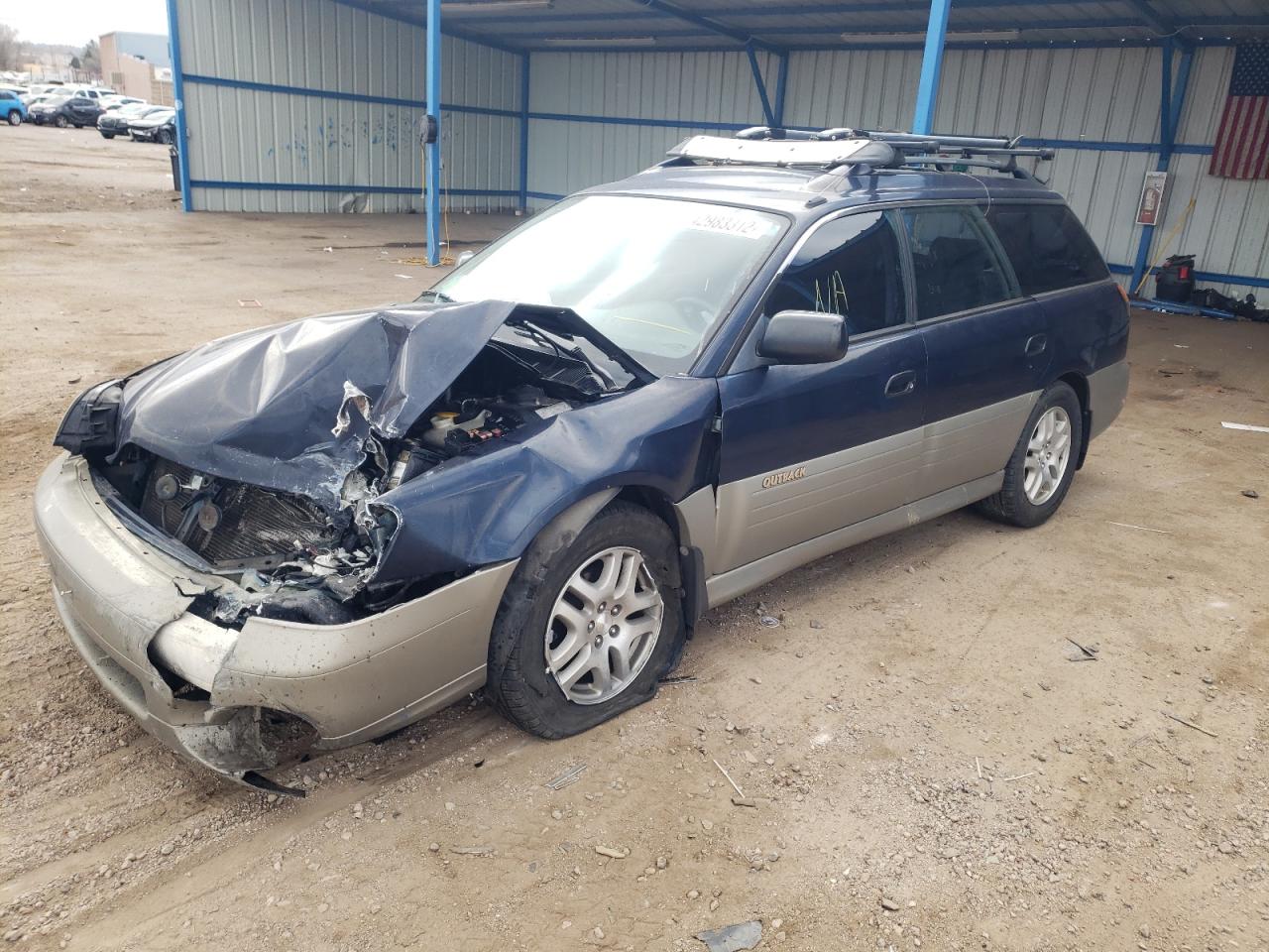 Photo 2 from auction – 2000 SUBARU LEGACY OUT with VIN 4S3BH6659Y7602468