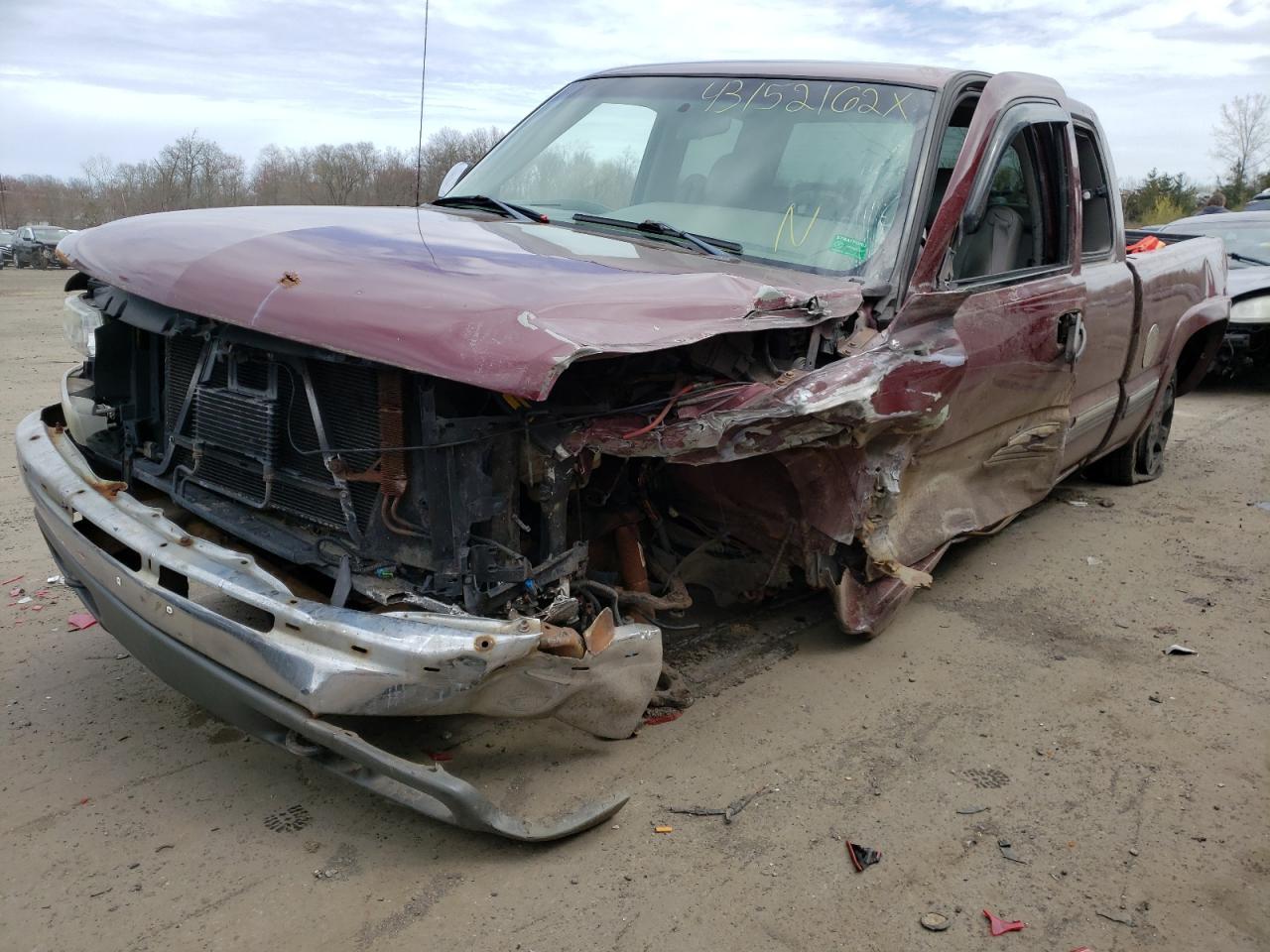 Photo 2 from auction – 2002 CHEVROLET SILVERADO with VIN 2GCEK19TX21352383