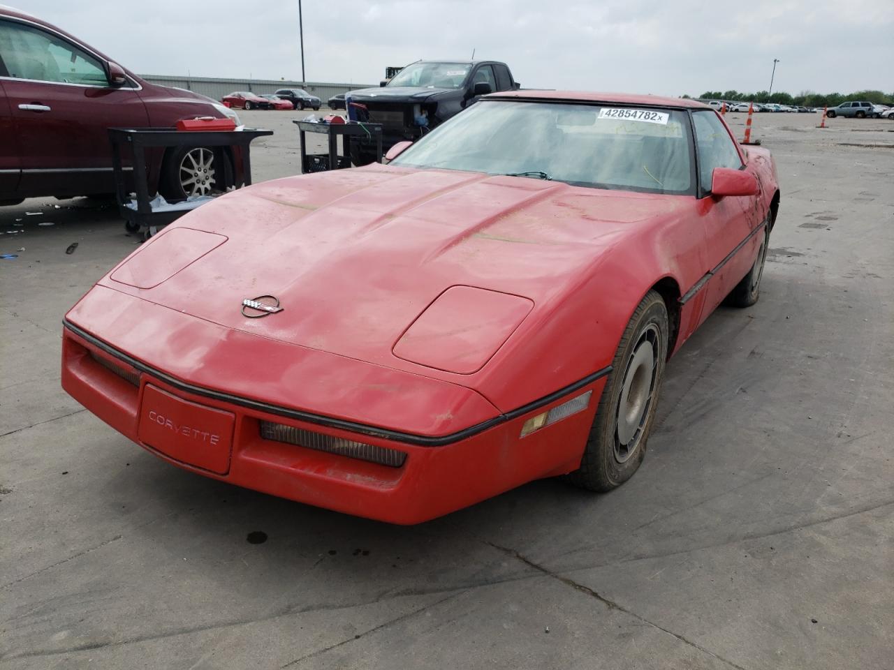 Photo 2 from auction – 1985 CHEVROLET CORVETTE with VIN 1G1YY078XF5122733