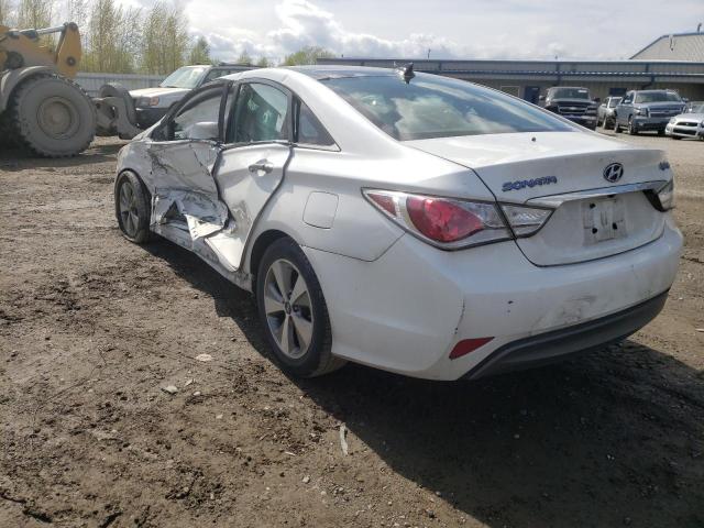 Photo 3 from auction – 2012 HYUNDAI SONATA HYB with VIN KMHEC4A46CA021029