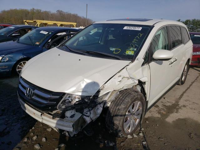 Photo 2 from auction – 2014 HONDA ODYSSEY EX with VIN 5FNRL5H63EB068726