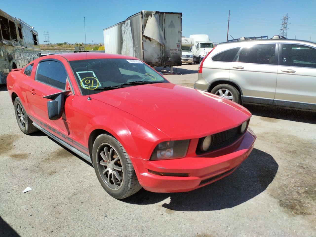 FORD MUSTANG 2007 with VIN 1ZVFT80N975211686 - Photo from auction