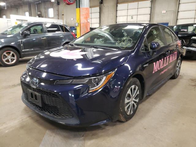 Photo 2 from auction – 2020 TOYOTA COROLLA LE with VIN JTDEBRBE2LJ016714