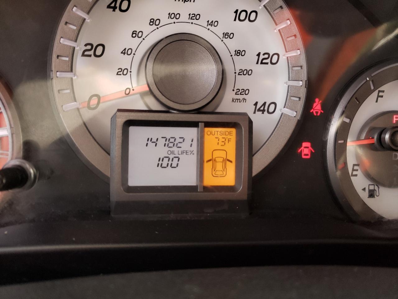 Photo 8 from auction – 2013 HONDA PILOT EX with VIN 5FNYF3H45DB042052