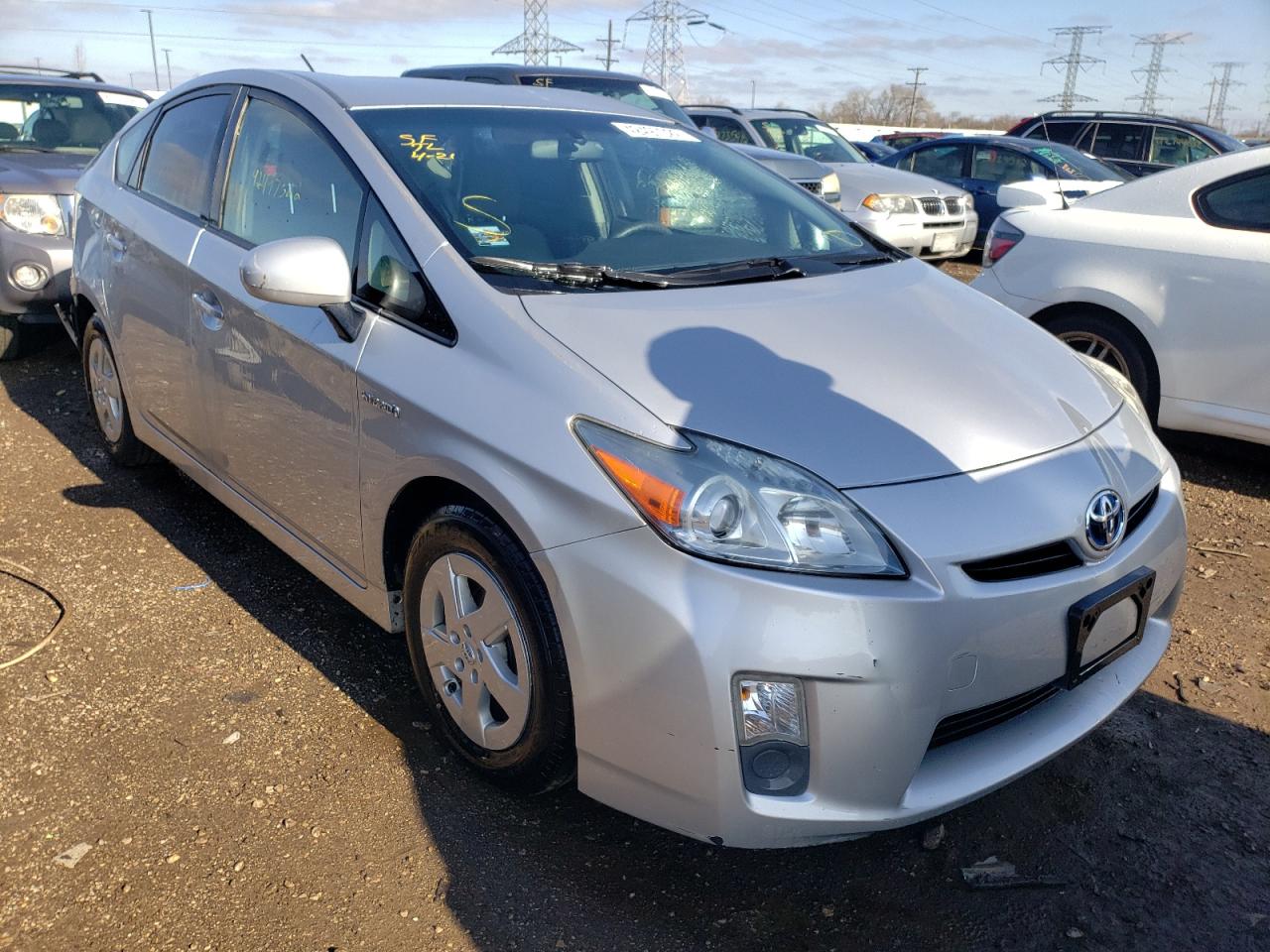 TOYOTA PRIUS 2011 with VIN JTDKN3DU7B1372778 - Photo from auction