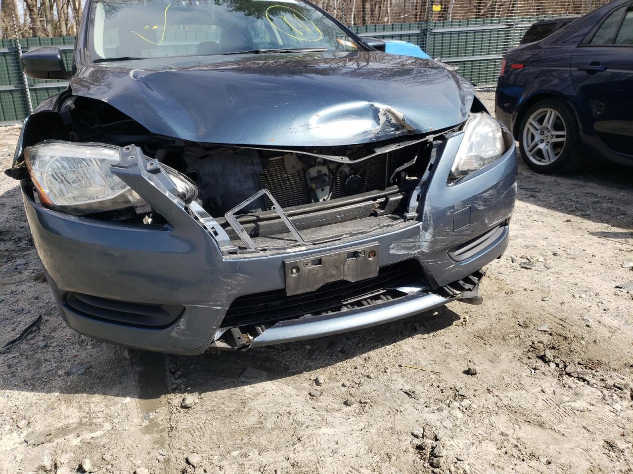 Photo 9 from auction – 2013 NISSAN SENTRA S with VIN 3N1AB7AP4DL682881