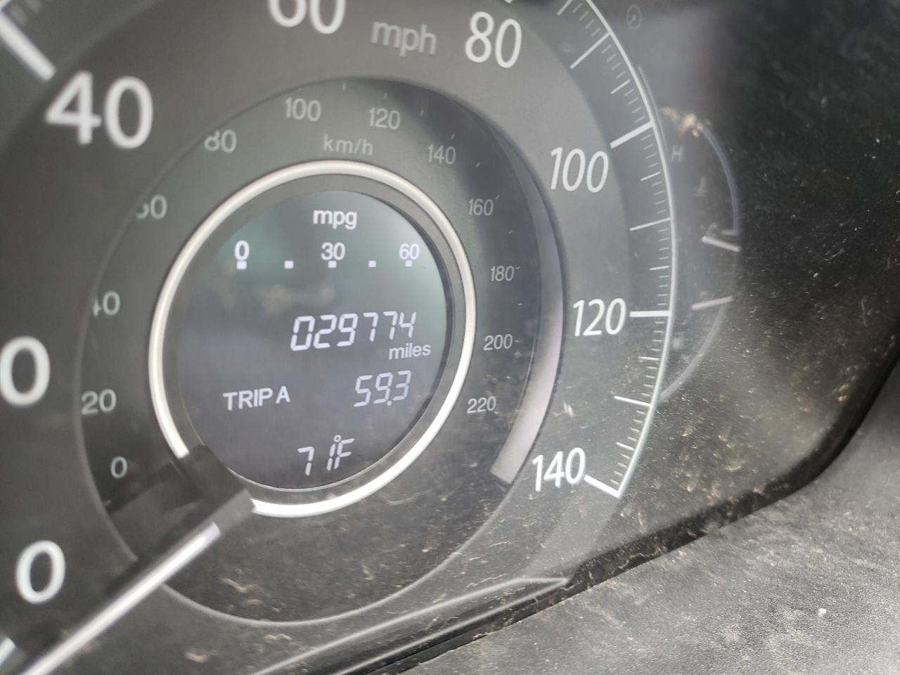 Photo 8 from auction – 2016 HONDA CR-V LX with VIN 3CZRM3H35GG701919