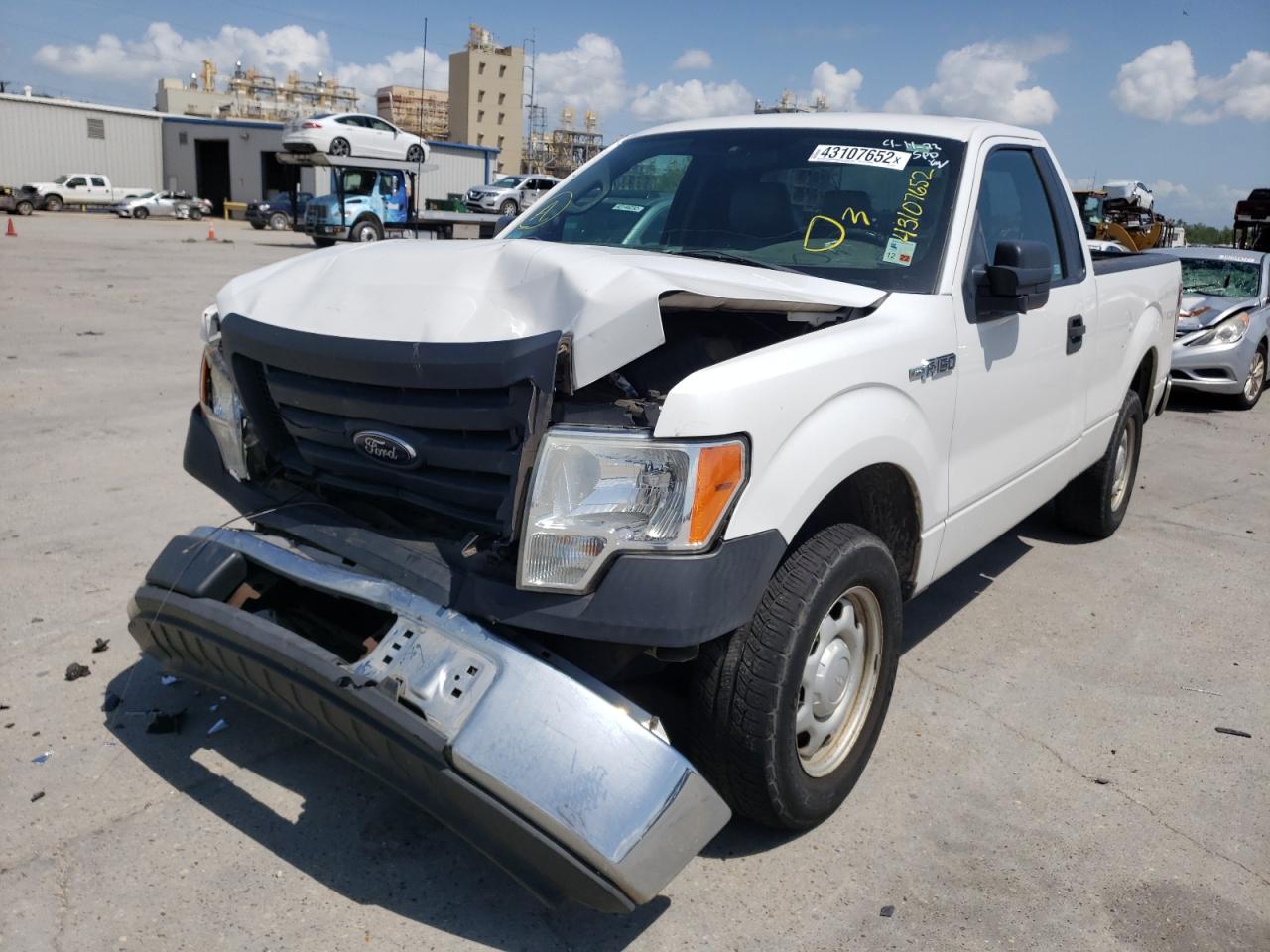 Photo 2 from auction – 2012 FORD F150 with VIN 1FTMF1CM5CFB21001