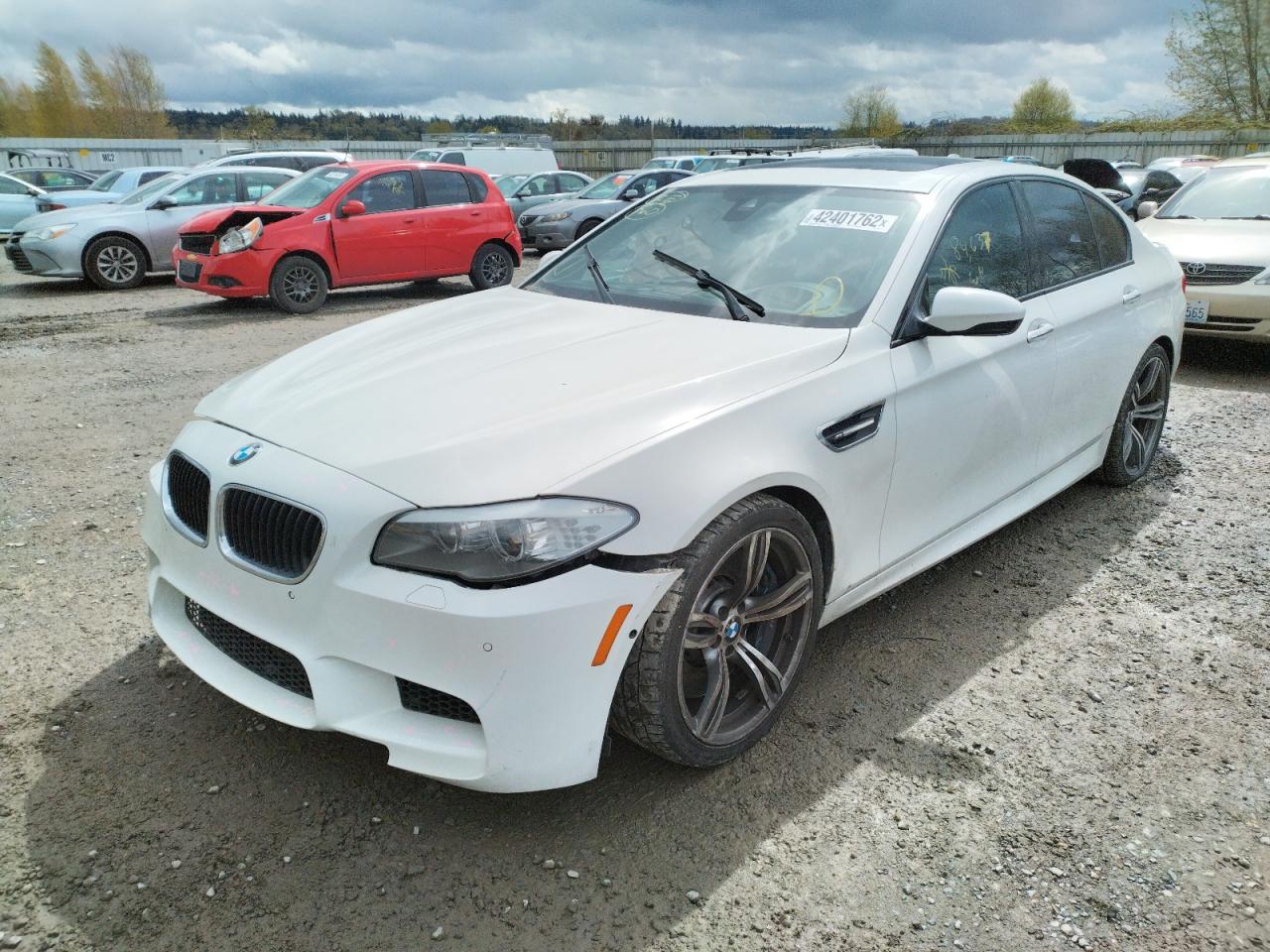 Photo 2 from auction – 2013 BMW M5 with VIN WBSFV9C54DD095824