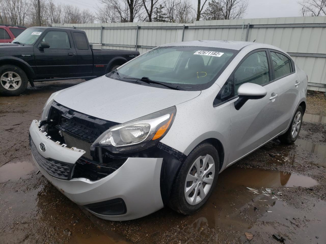 Photo 2 from auction – 2013 KIA RIO LX with VIN KNADM4A33D6273438