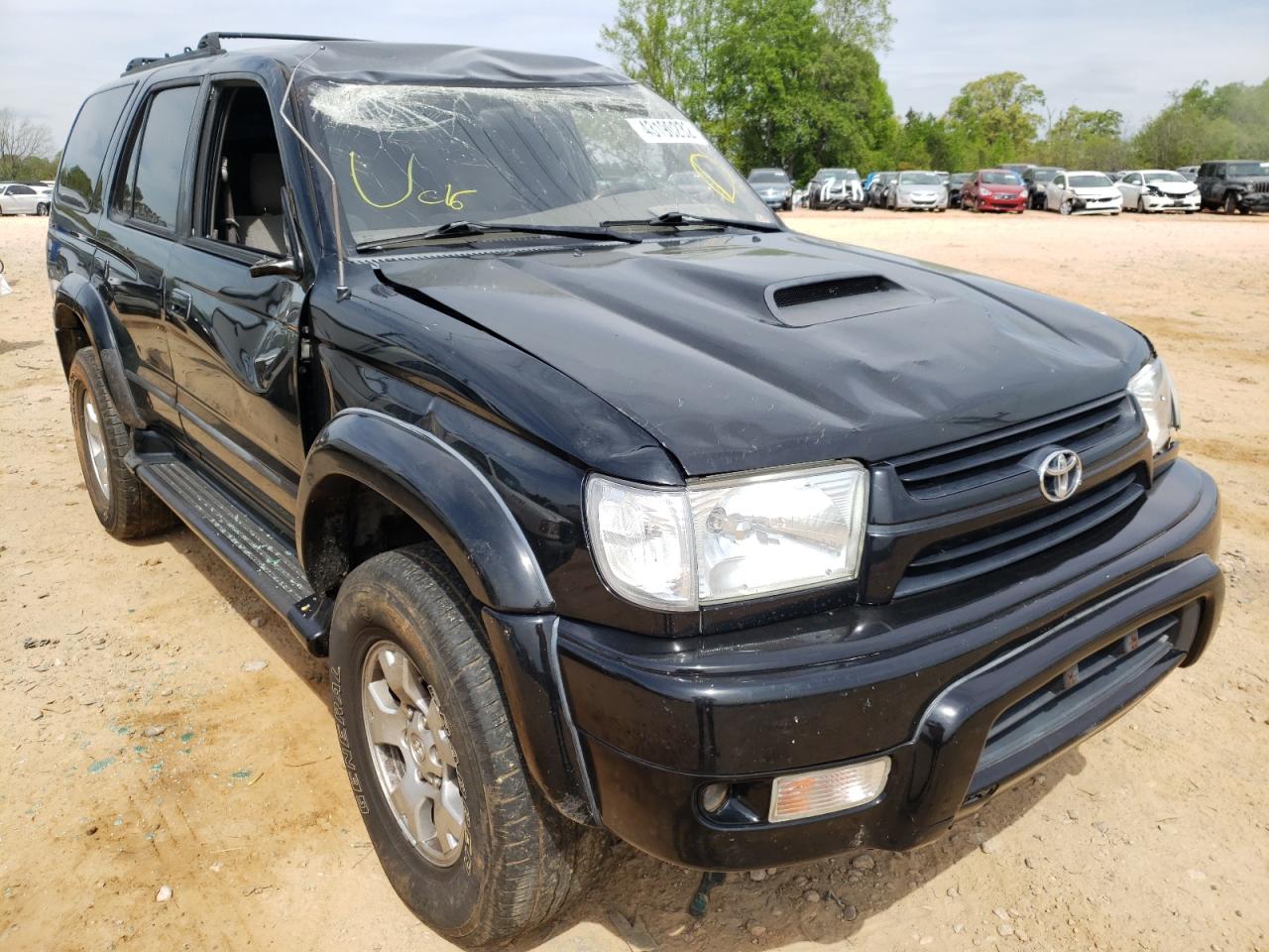 TOYOTA 4RUNNER SR 2002 with VIN JT3GN86R720258656 - Photo from auction