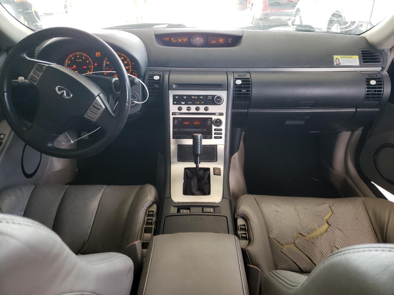 Photo 9 from auction – 2005 INFINITI G35 with VIN JNKCV54E75M419348