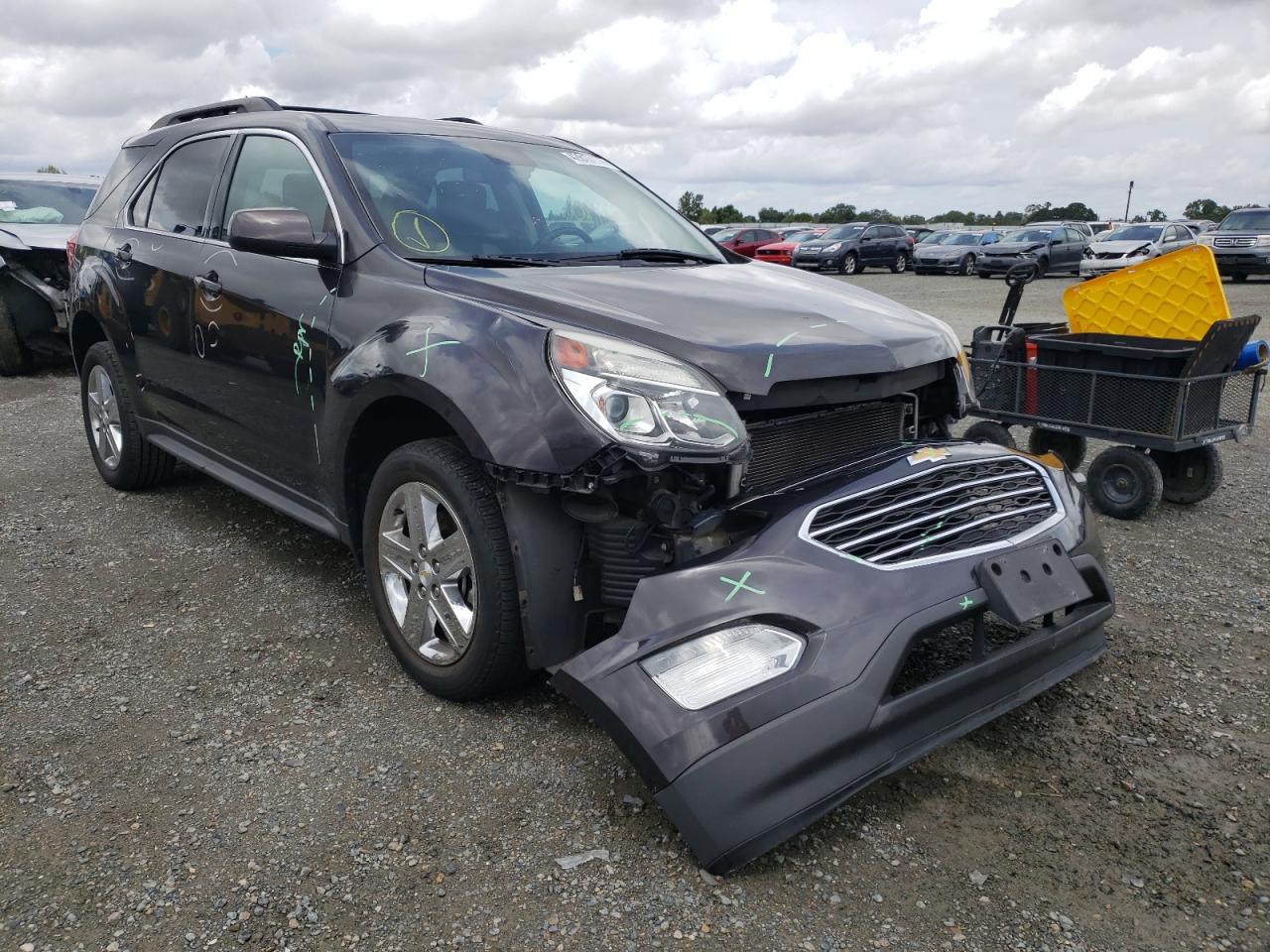 Photo 1 from auction – 2016 CHEVROLET EQUINOX LT with VIN 2GNALCEKXG6171791