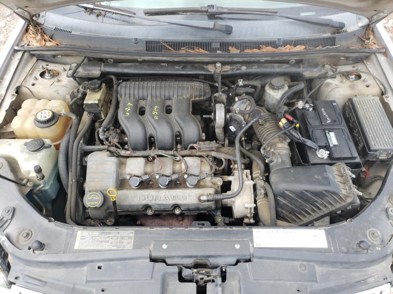 Photo 7 from auction – 2005 MERCURY MONTEGO LU with VIN 1MEFM40145G609085