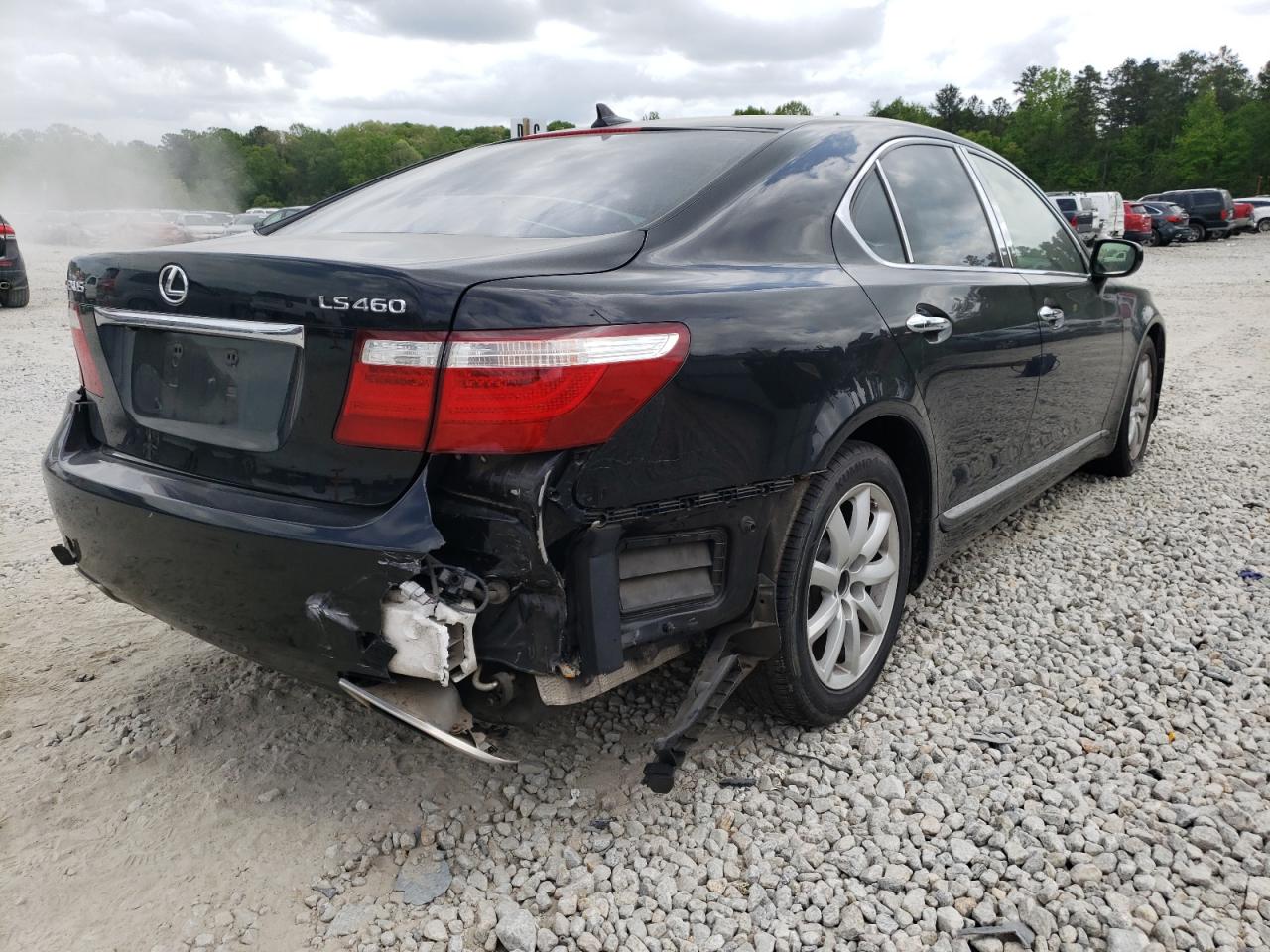 Photo 4 from auction – 2007 LEXUS LS 460 with VIN JTHBL46FX75045395