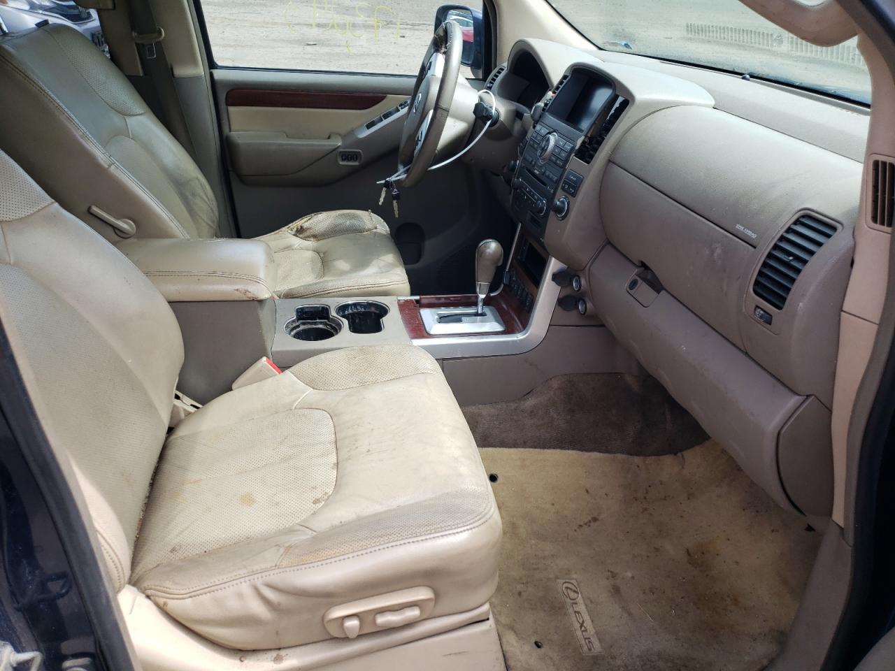Photo 5 from auction – 2010 NISSAN PATHFINDER with VIN 5N1AR1NB8AC615238