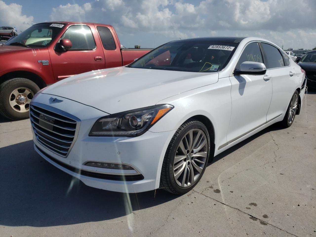 Photo 2 from auction – 2015 HYUNDAI GENESIS 5. with VIN KMHGN4JF4FU078840