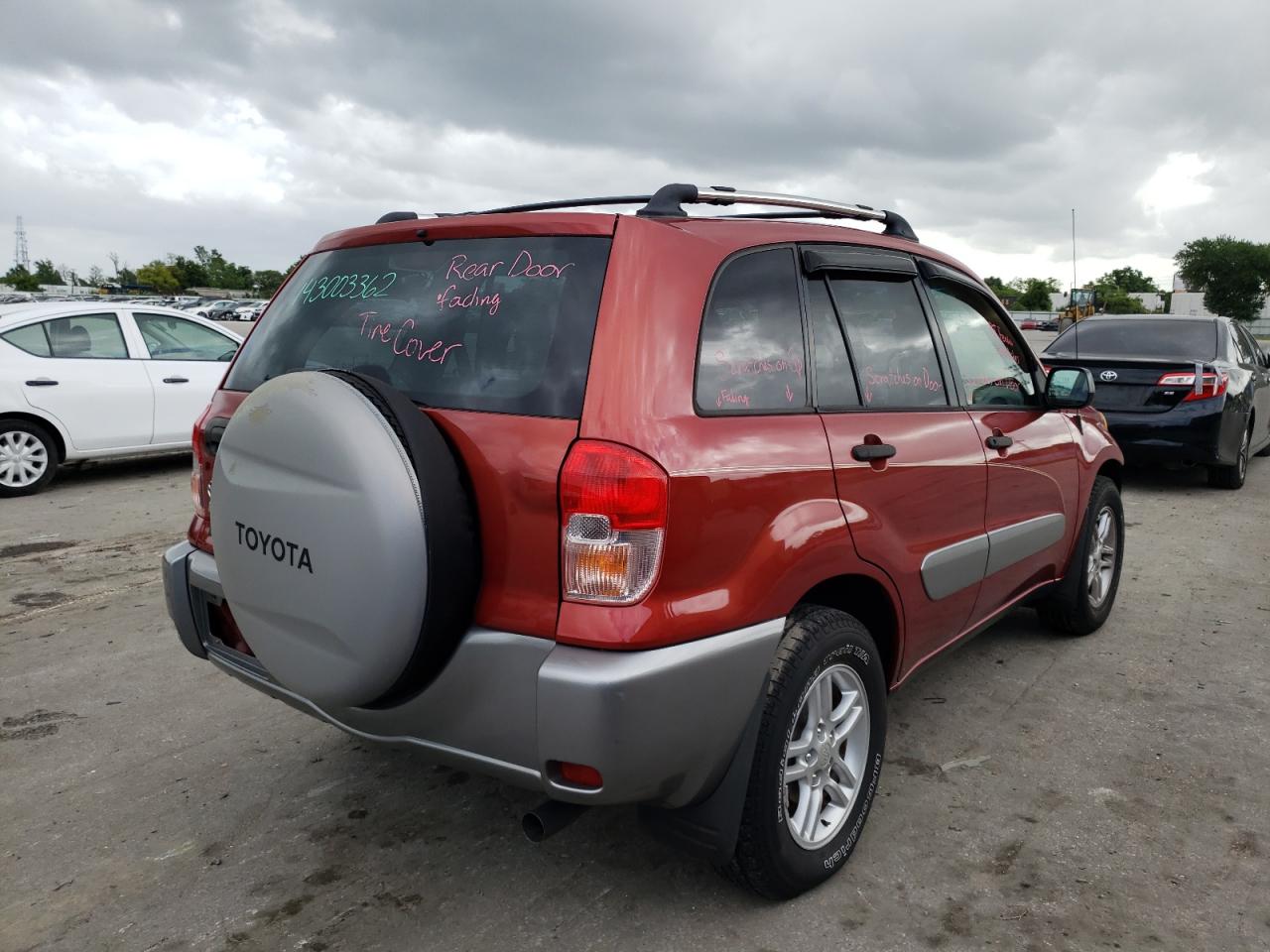 Photo 4 from auction – 2003 TOYOTA RAV4 with VIN JTEGH20V730092528