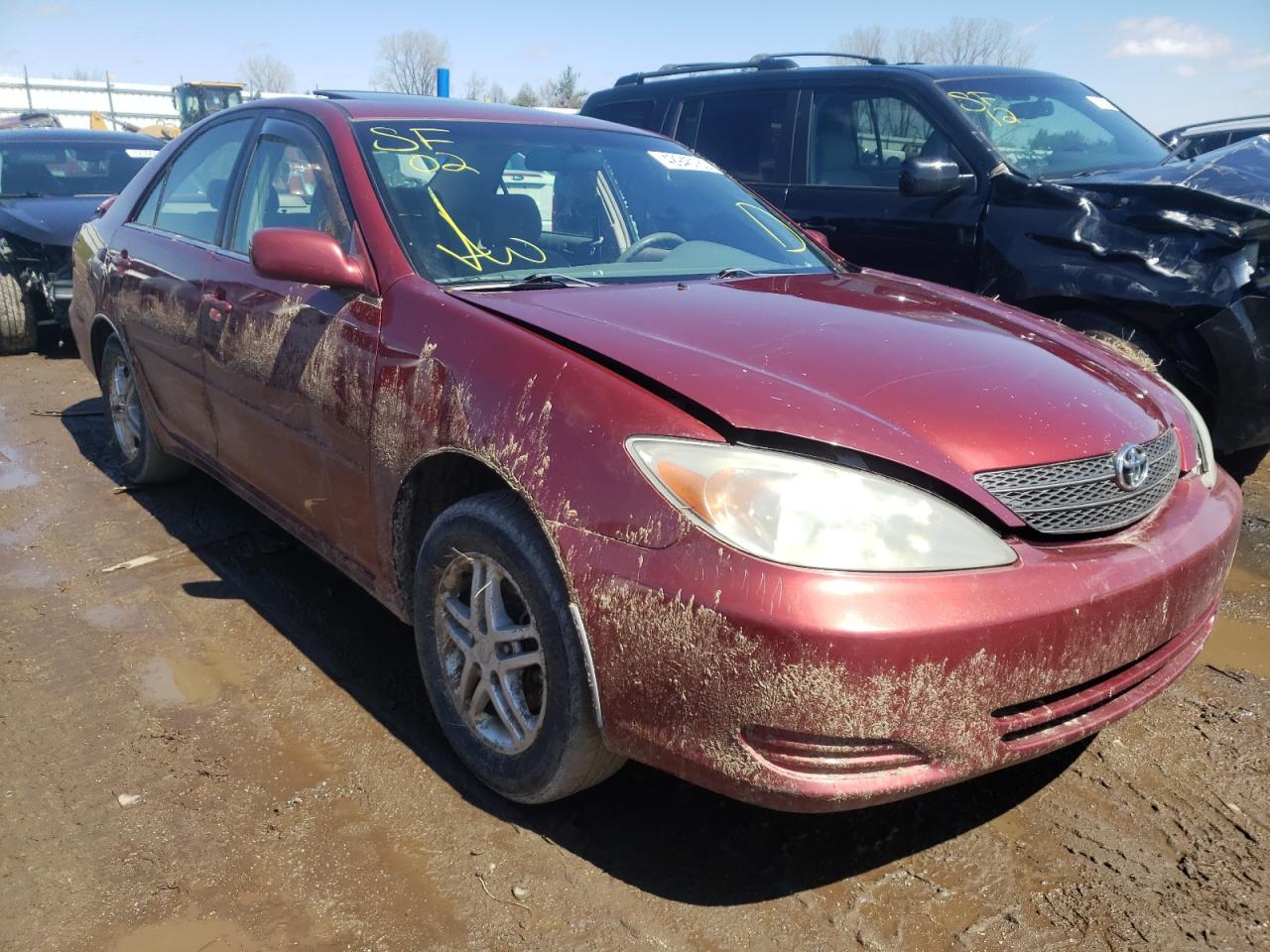 TOYOTA CAMRY LE 2002 with VIN 4T1BE32K82U056897 - Photo from auction