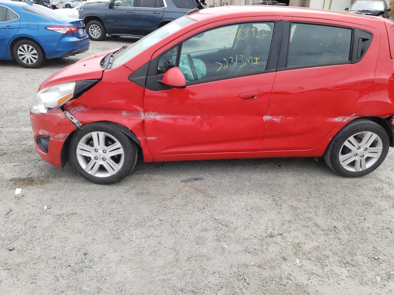 Photo 9 from auction – 2014 CHEVROLET SPARK LS with VIN KL8CB6S95EC473333