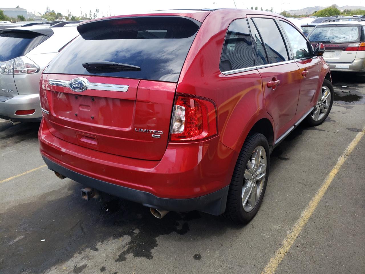 Photo 4 from auction – 2012 FORD EDGE LIMIT with VIN 2FMDK4KC5CBA30670