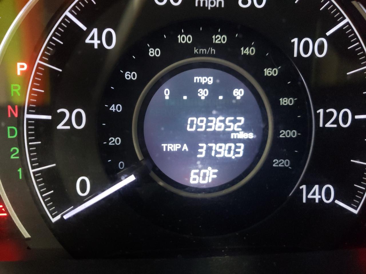 Photo 8 from auction – 2014 HONDA CR-V EX with VIN 5J6RM4H57EL064118