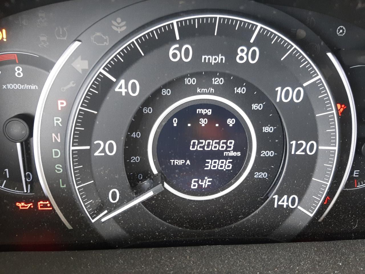 Photo 8 from auction – 2016 HONDA CR-V SE with VIN 2HKRM3H48GH546000