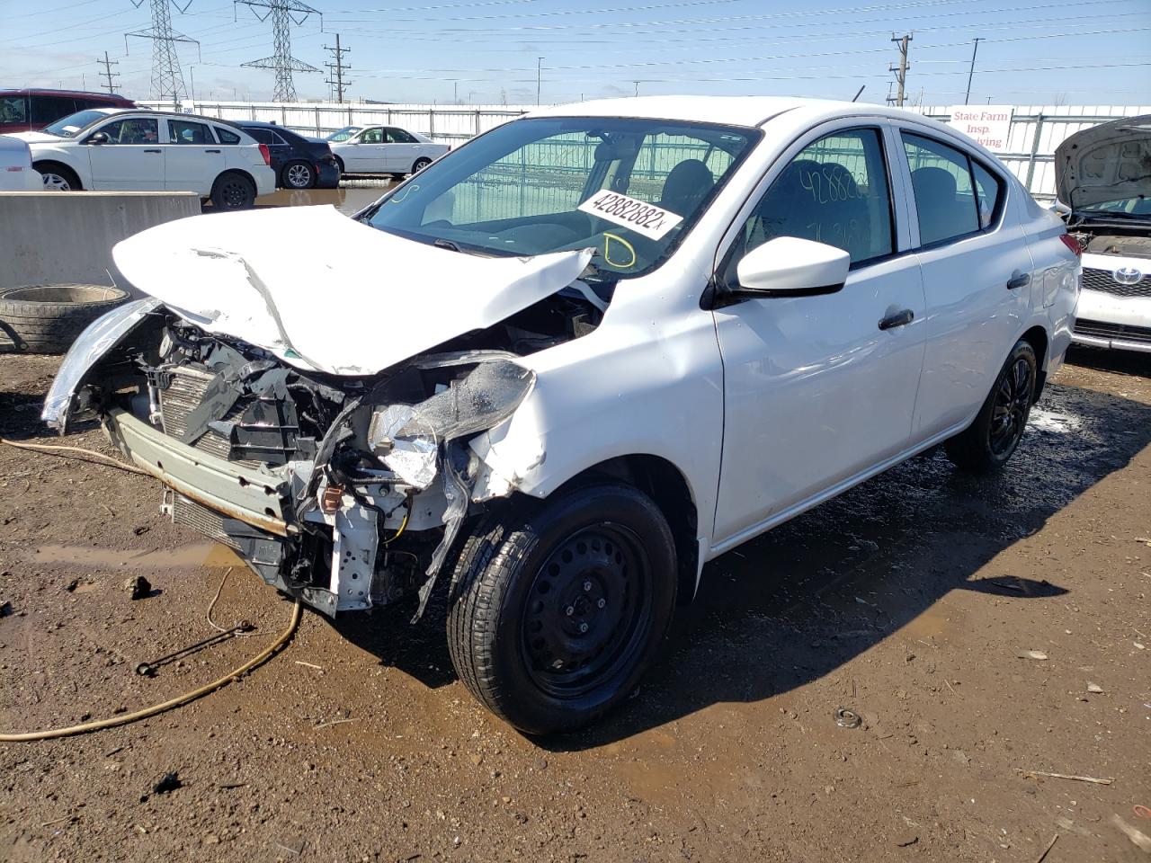 Photo 2 from auction – 2017 NISSAN VERSA S with VIN 3N1CN7AP6HL851711