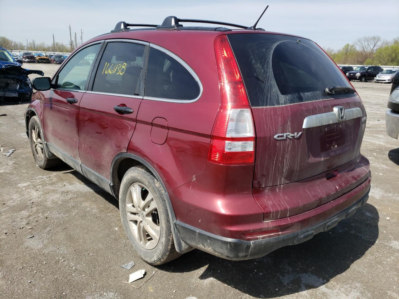 Photo 3 from auction – 2011 HONDA CR-V EX with VIN 5J6RE4H56BL056388