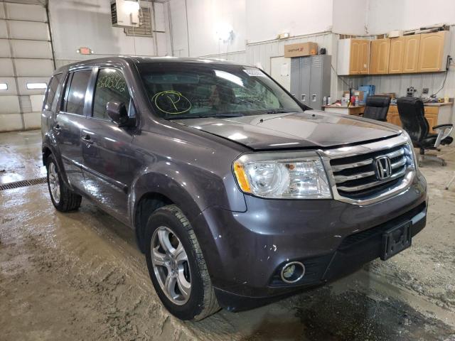 HONDA PILOT EXL 2015 with VIN 5FNYF4H68FB017902 - Photo from auction