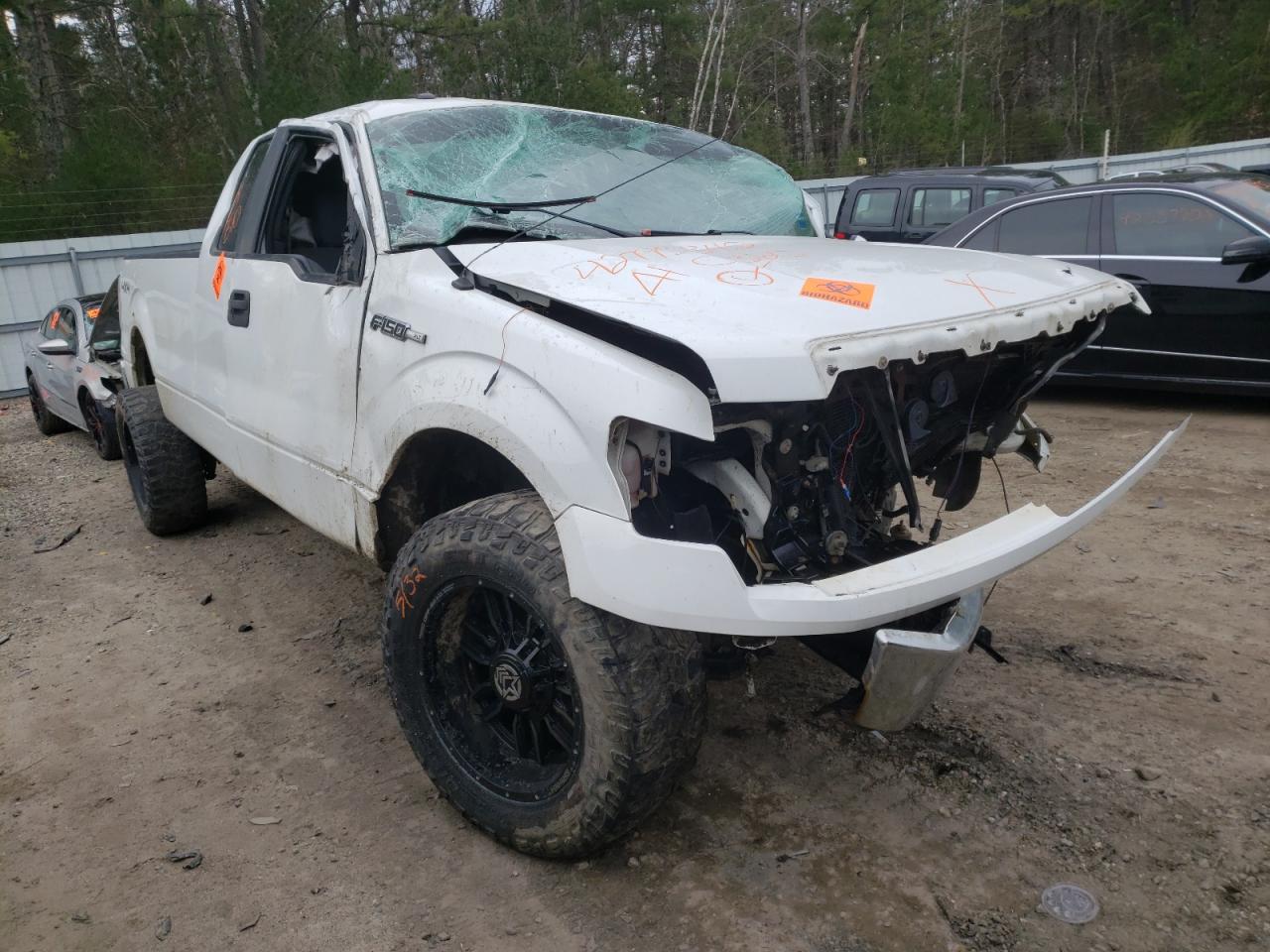 FORD F150 SUPER 2013 with VIN 1FTVX1EF7DKE90080 - Photo from auction