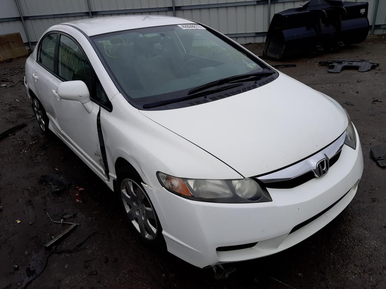 HONDA CIVIC LX 2010 with VIN 2HGFA1F50AH560373 - Photo from auction