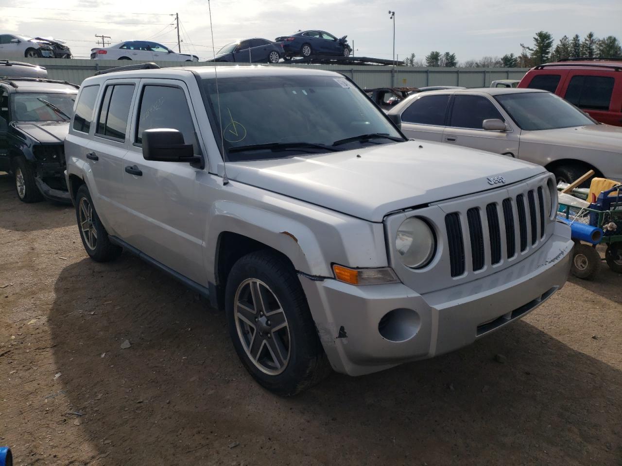 Photo 1 from auction – 2008 JEEP PATRIOT SP with VIN 1J8FF28W98D741435