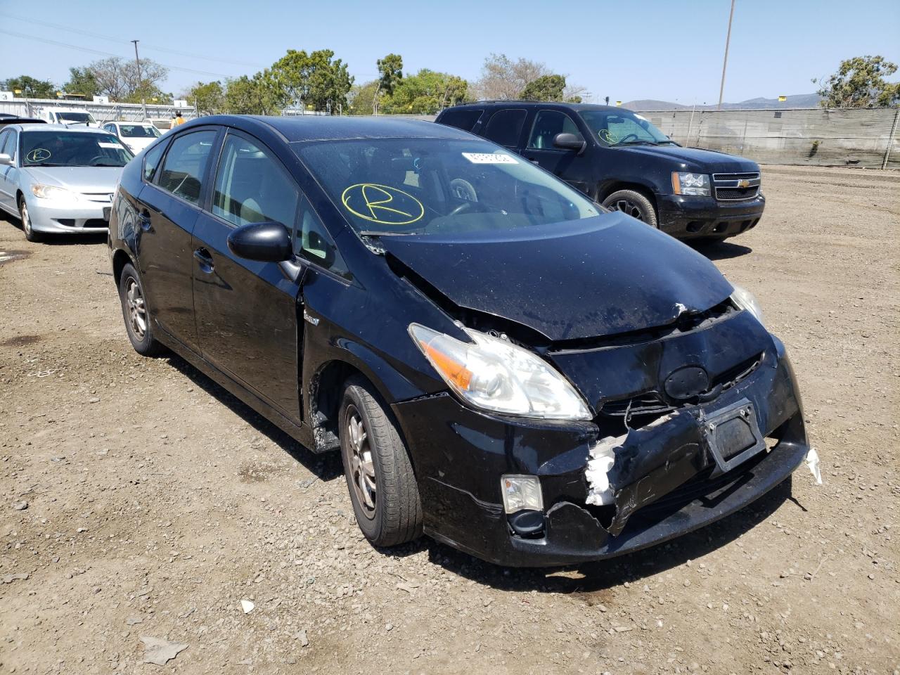 TOYOTA PRIUS 2010 with VIN JTDKN3DU5A1015078 - Photo from auction
