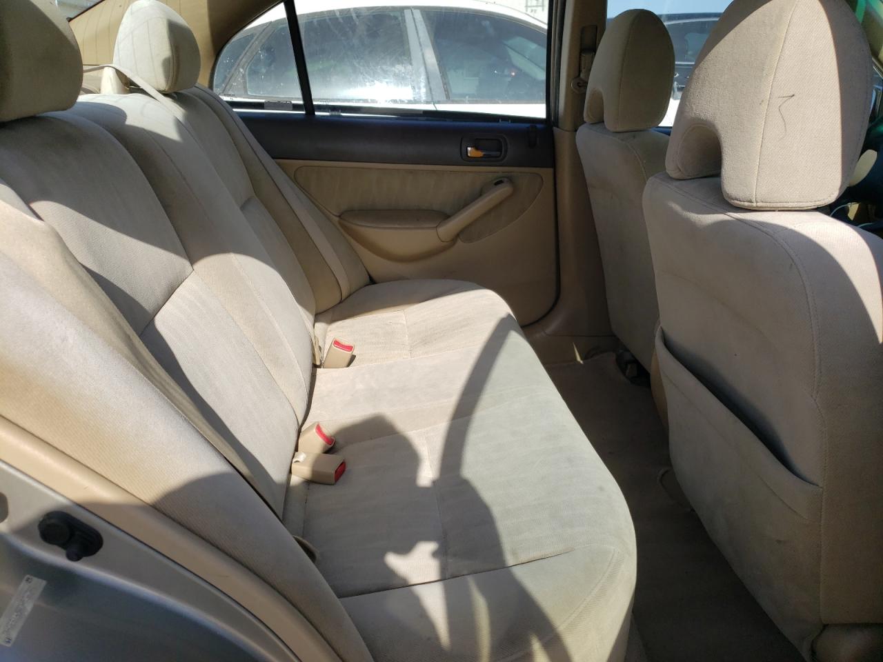 Photo 6 from auction – 2003 HONDA CIVIC LX with VIN 2HGES16593H536391