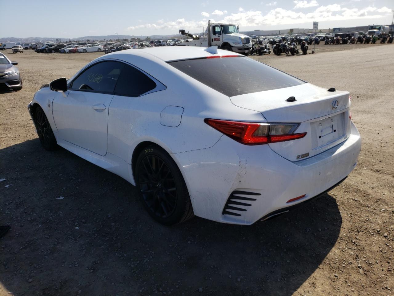 Photo 3 from auction – 2017 LEXUS RC 200T with VIN JTHHA5BC8H5006713