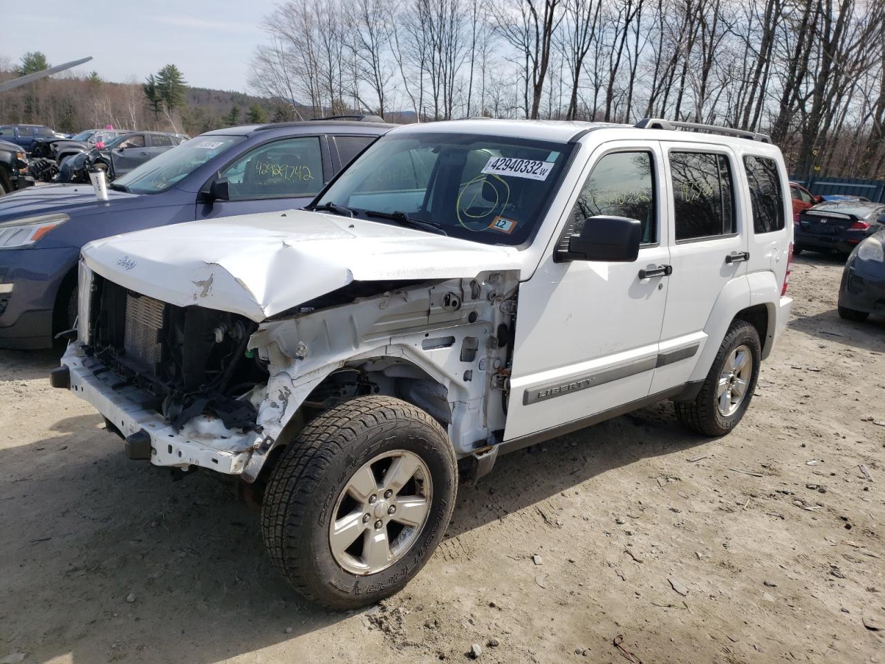 Photo 2 from auction – 2012 JEEP LIBERTY SP with VIN 1C4PJMAK7CW150045