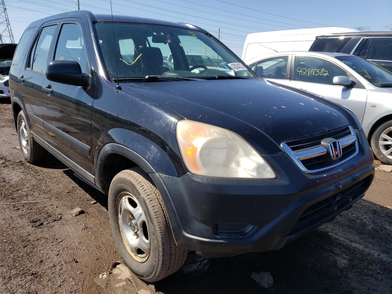 HONDA CR-V LX 2003 with VIN JHLRD78423C041716 - Photo from auction