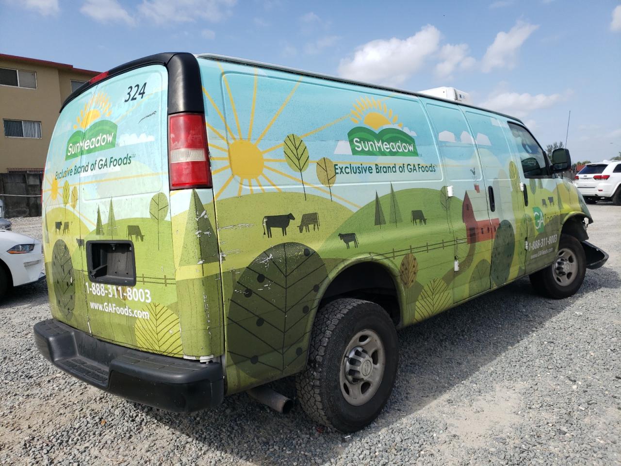 Photo 4 from auction – 2016 CHEVROLET EXPRESS G2 with VIN 1GCWGBFF8G1229527